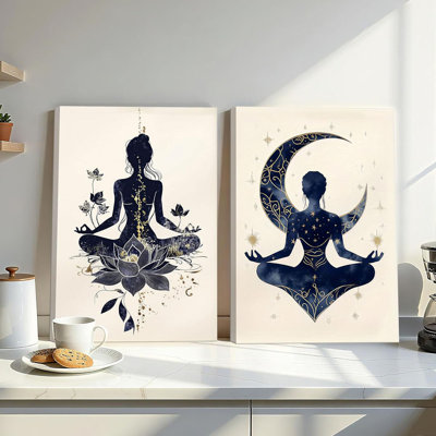 2 Piece Wrapped Canvas Print