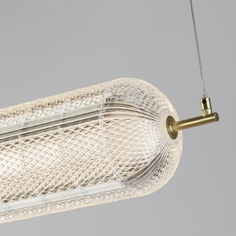 Ayin 1 - Light Satin Brass LED Pendant