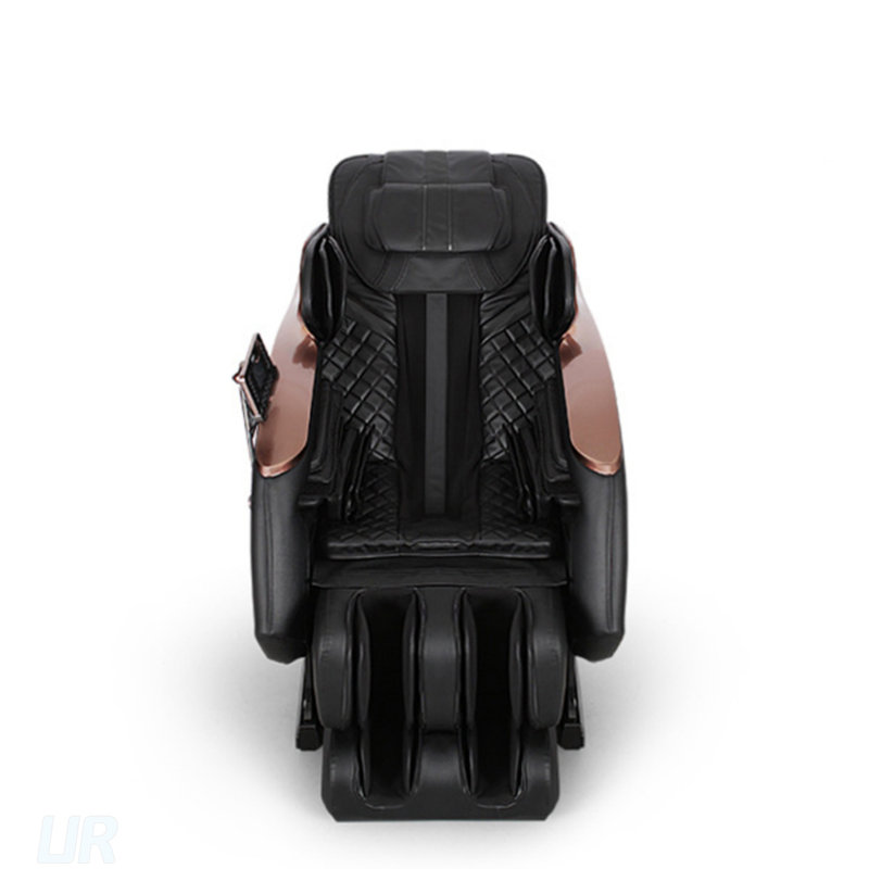 Fauteuil de massage Shiatsu complet à gravité zéro avec rail SL, airbags, haut-parleurs, écran tactile ACL et commande vocale pour une détente ultime