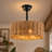 Beauchamp 18.9" W Rattan Caged Ceiling Fan-1579538282