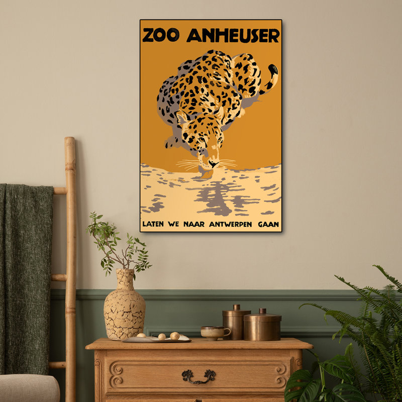 Impression sur toile, "Ste affiche" par Jacob Green