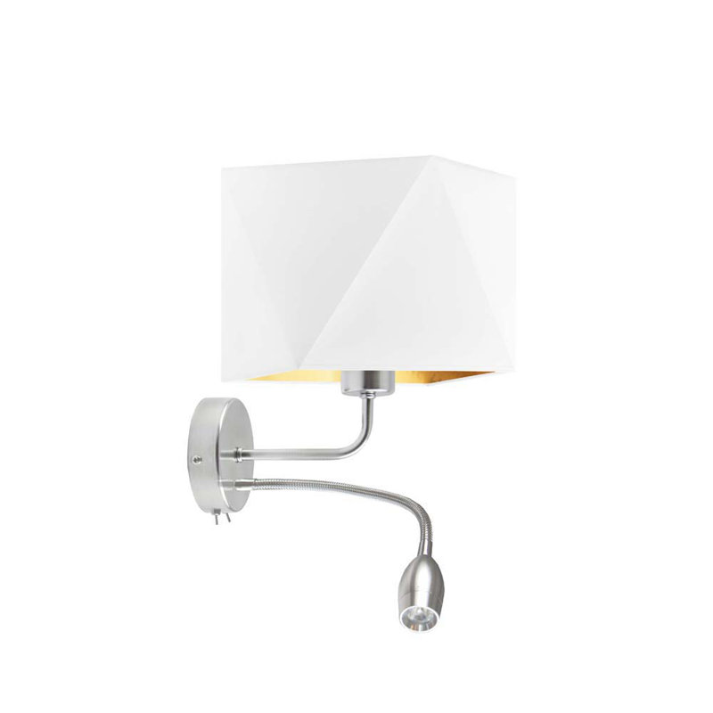 Tadashi Steel LED Spotlight, White