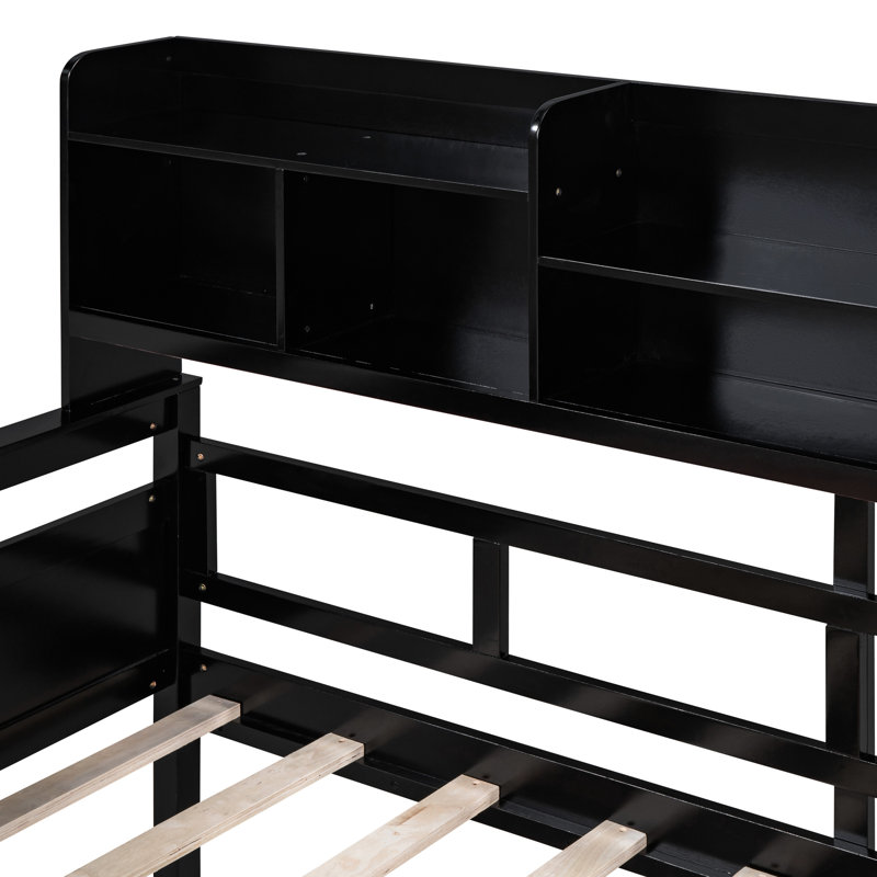 Twin Daybed With Color, Wood Slat Support, And Ample Storage Compartments Size In , Solid Construction Functional, Twin