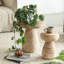 Table d'appoint en bois d'inspiration champignon-1803058614