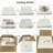 Marble Coffee Table, Small Table-1201014986-1201014985