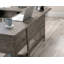 Bureau en L avec rangement en pin Pebble