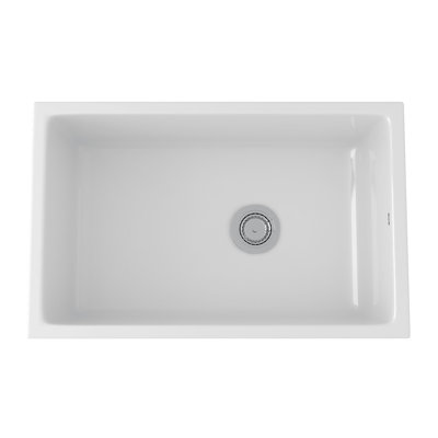 Allia 32" Fireclay Single Bowl Undermount Kitchen Sink