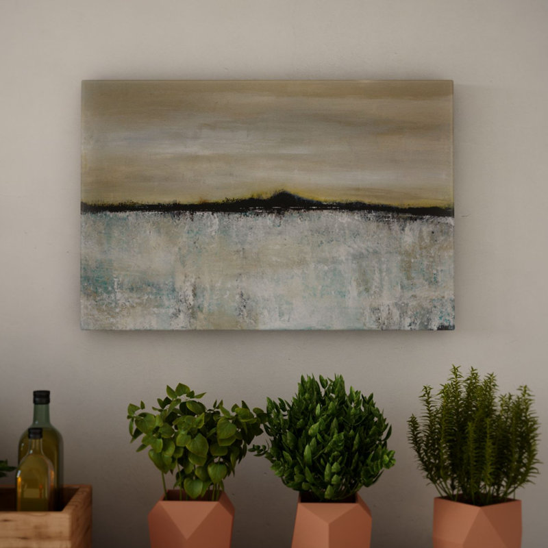 Art Landscape by Patricia Baliviera - Painting on Canvas, 102cm H x 152cm W, Wrapped Canvas