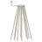 Tree Light Dark Green and Warm White PVC Outdoor LED Tree Lights with Electronic Components