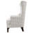 Latte Wingback Accent Chair