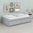 Compact Bed Solution With Pull-Out Storage Drawers-1567570205