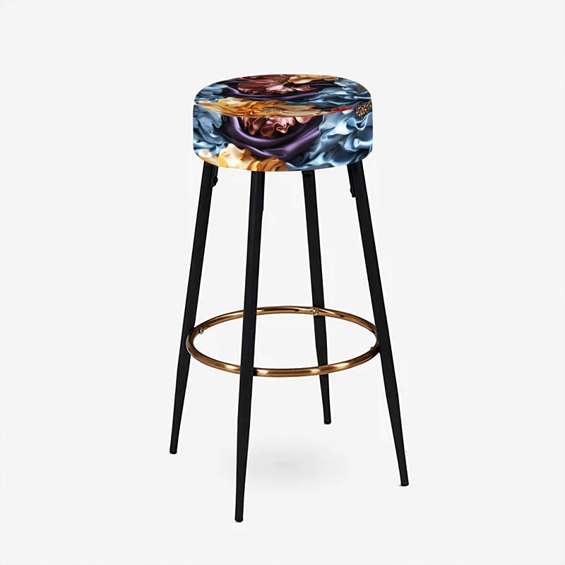 Ensemble de 2 tabourets de bar Kimono Whispers
