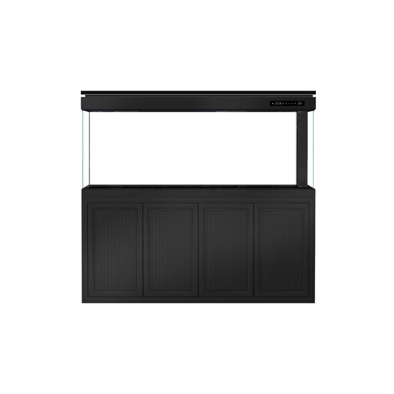 Black Minimalist Rectangular Eco Aquarium Tank
