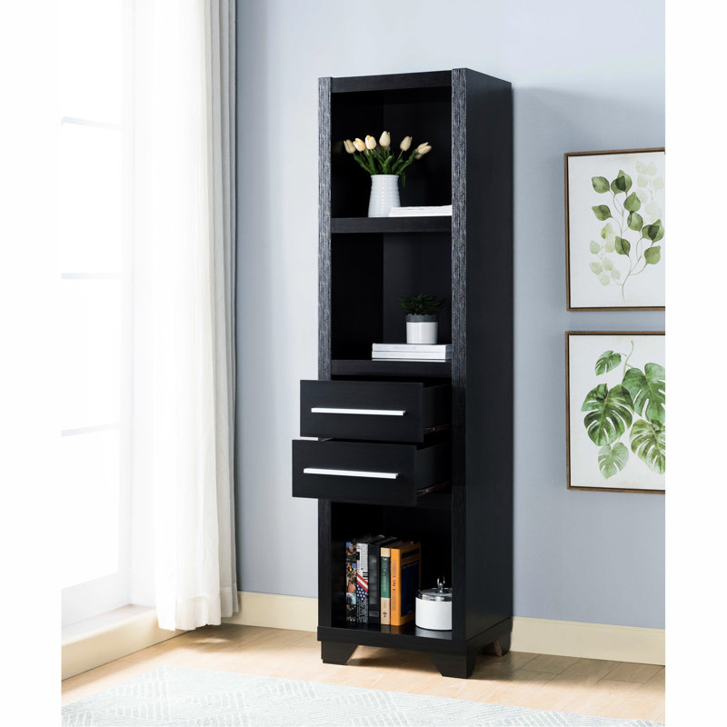 Meuble média moderne noir pour le salon