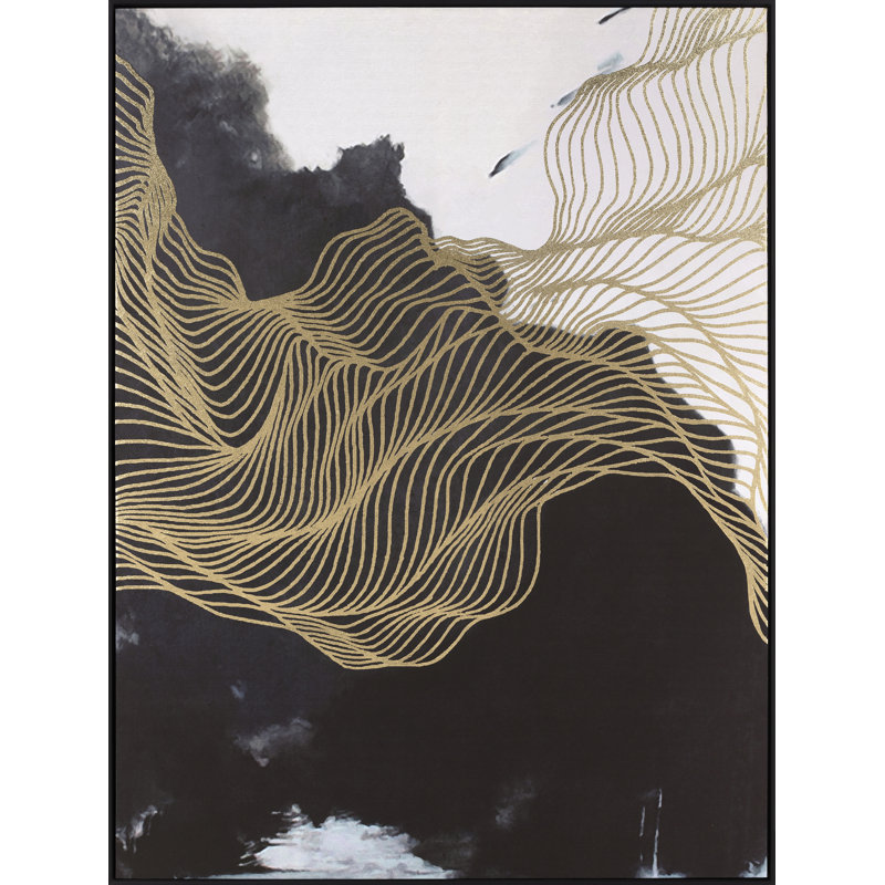 Floater Frame Painting on Canvas