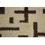 Tapis gÃ©omÃ©trique moderne avec motif abstrait en forme de casse-tÃªte, 5 x 8