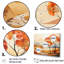 Serene Autumn Lansdcape - Décoration murale paysage abstrait-97013190-97013199
