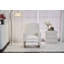 Chaise berçante en coton et lin-248730930