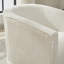 Fauteuil demi-tonneau rembourré et pivotant-1738841544