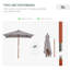 Jasper Rectangular Tilt Market Parasol-37189928