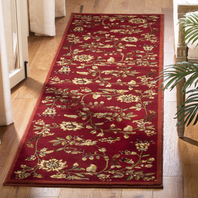 Tapis floral Klose Performance, Tapis de couloir 2 pi 3 po x 12 pi