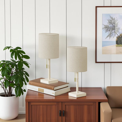 Ensemble de 2 lampes de table Contemporary