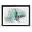 Green Hummingbird in Abstract - Picture Frame Graphic Art Print-55736179-55736182