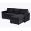 Tannum 3 Seater Velvet Sofa Bed-1319665166