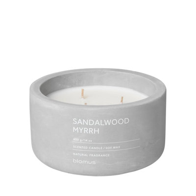 Designkerze Fraga Sandelholz Myrrhe