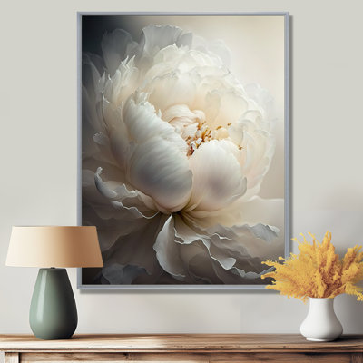 Pivoine fleur VII - pivoines, art mural