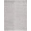 Tapis rayé fabriqué à la main Cleodora en ivoire / gris-1978331354