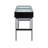 Emery 43.5'' Glass Top Console Table-1527121450