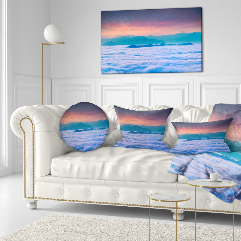 Reversible Throw Pillow, 12" x 20", Lumbar Pillow
