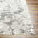 Imauri Light Silver Machine Washable Area Rug