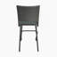 Ensemble de 2 tabourets de bar 29 po en rotin PE sans accoudoirs, gris-614544467