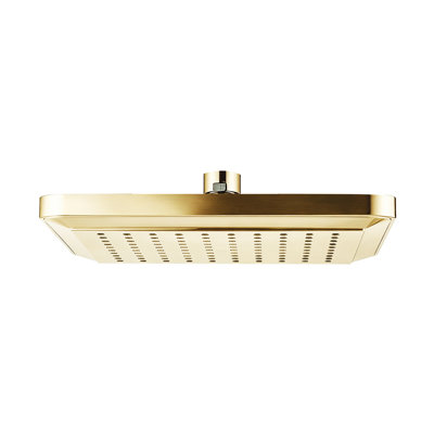 Pomme de douche à effet de pluie carrée claremont