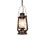 7" Wide Miners Lantern Mini Pendant