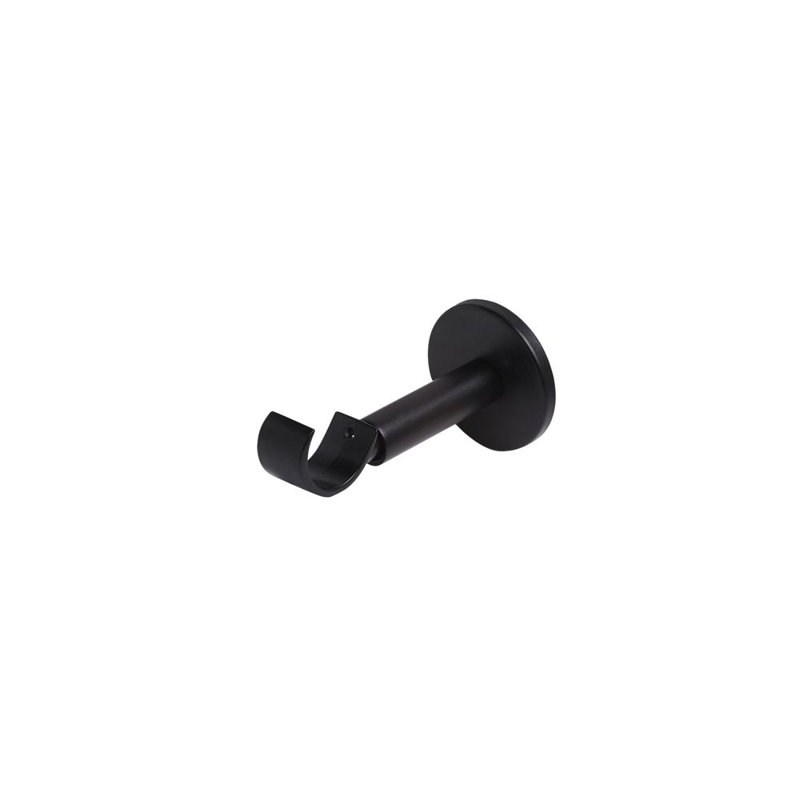Wall Supports Adjustable Bracket, Polished Graphite