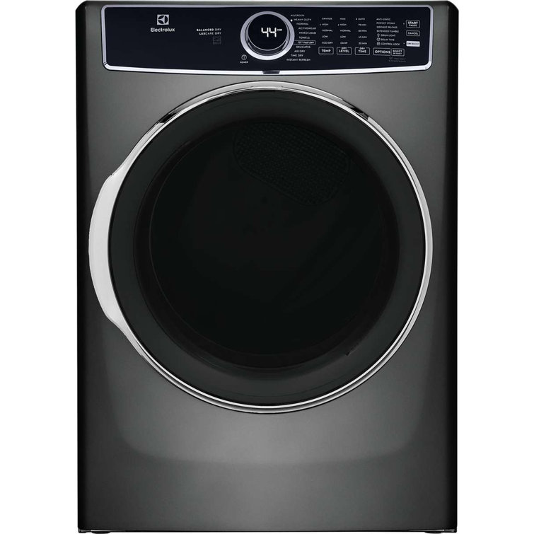 Front Load Perfect Steam Electric Dryer With Balanced Dry And Instant Refresh  8.0 Cu. Ft.