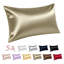 Taie d'oreiller zippée en soie de mûrier naturelle 19 mommes, housse de coussin double face en soie véritable pour les cheveux et la peau, vendue à l'unité - NTBAY-942579703-942579699