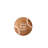 Set of Two 18" X 18" Brown And White Baseball Is Home Wood Wall Decor
