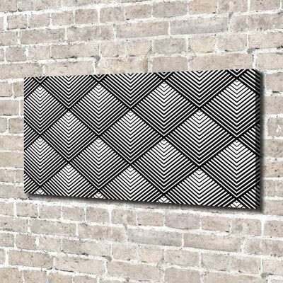 Geometric Background - Wrapped Canvas Print
