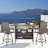 Outdoor Garden Patio Rattan Wicker Table Shelves Furniture