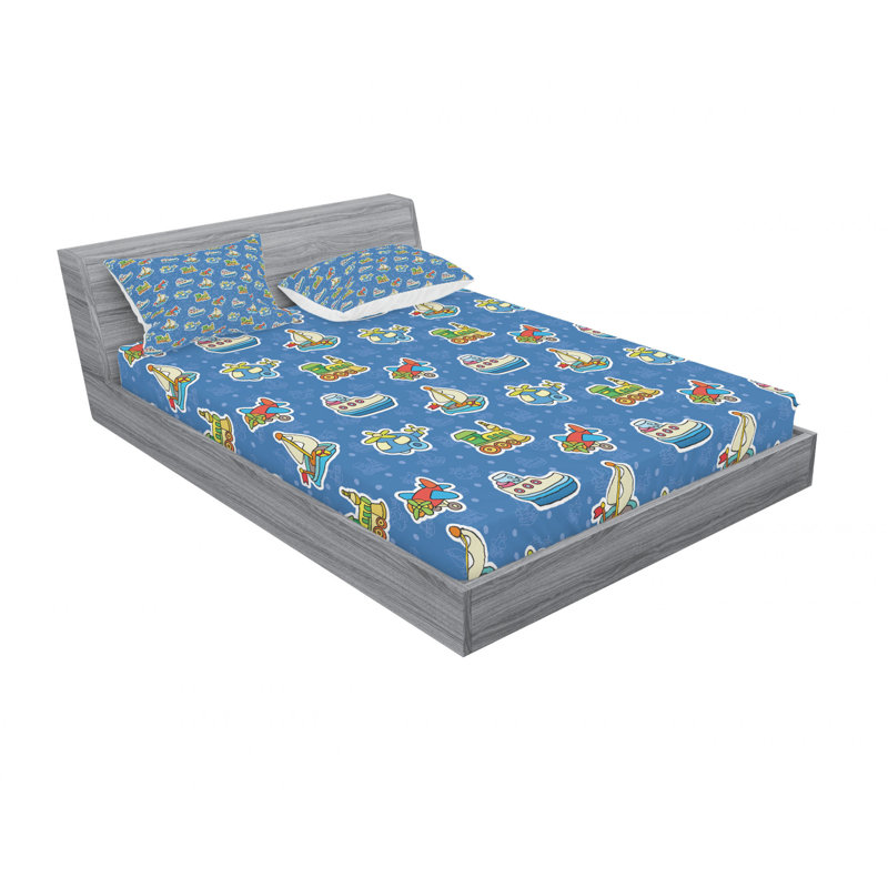 Ensemble de draps jouets, Ensemble de drap pour grand lit avec drap-housse