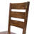 17.5 " H Walnut and Rubberwood Solid Wood Side Chair