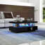 Pedestal Coffee Table with Storage