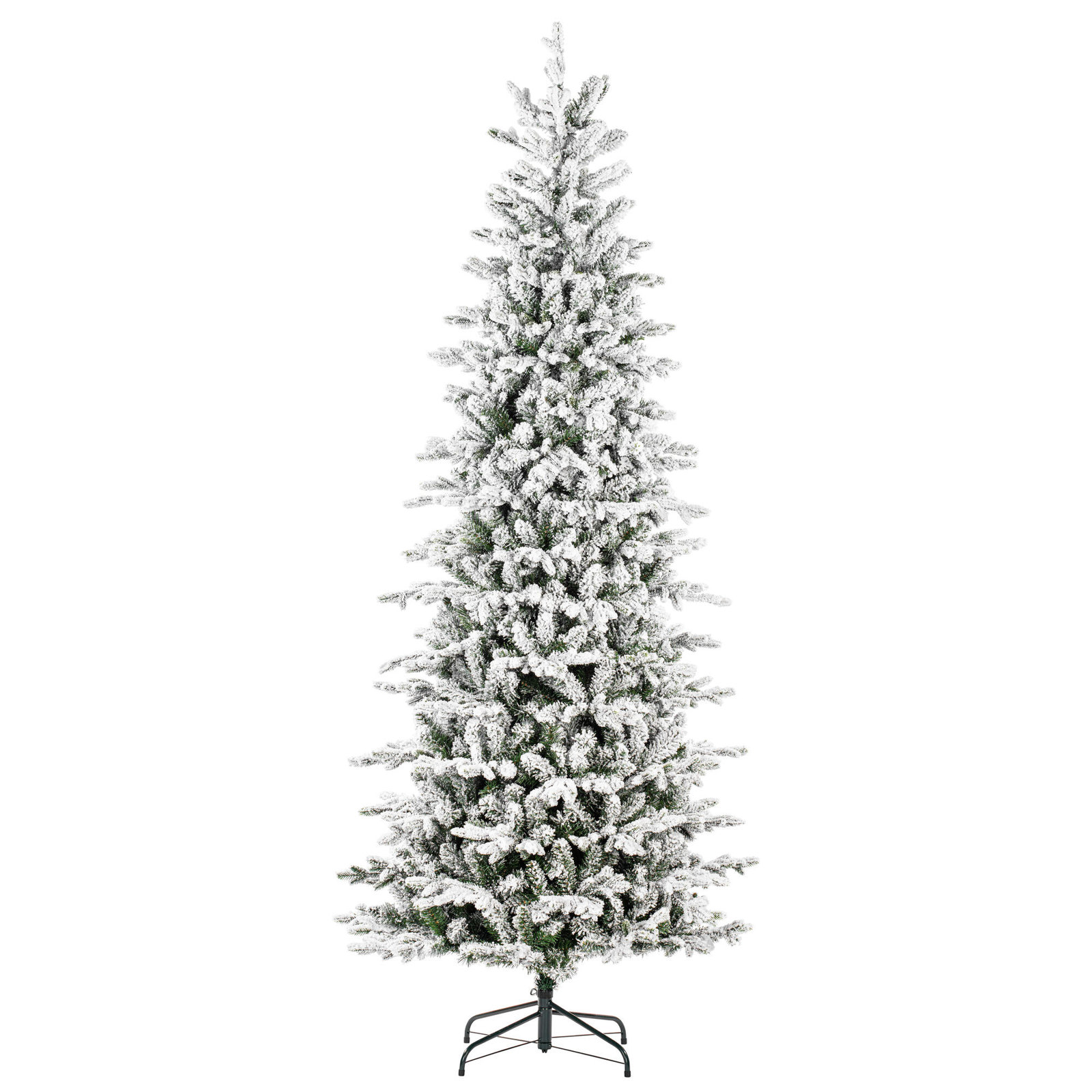 Frosted Wistler Spruce Spruce Tree, 7.5' H