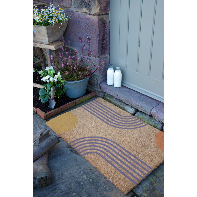 Hublersburg Non-Slip Outdoor Doormat, 60cm W x 90cm L