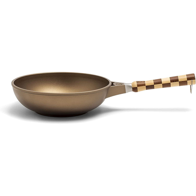 Belfry Kitchen Sewa Non-Stick Aluminum Wok Set