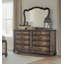 Commode de 8 tiroirs Traditional